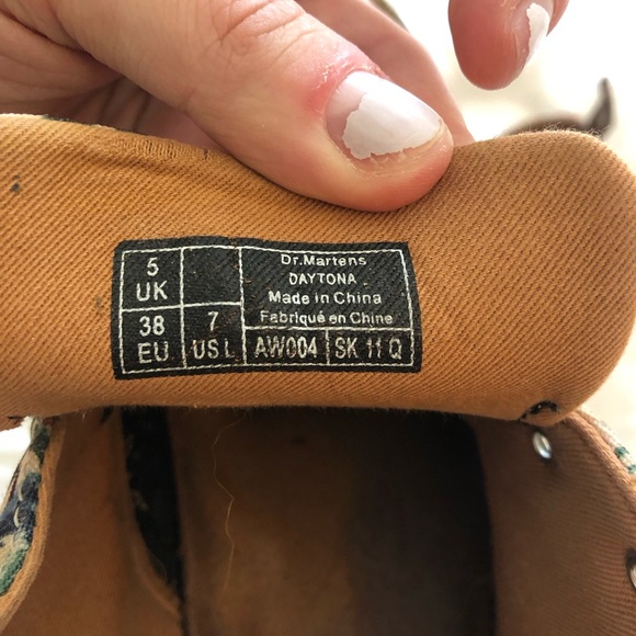 Floral doc martins - Picture 4 of 4